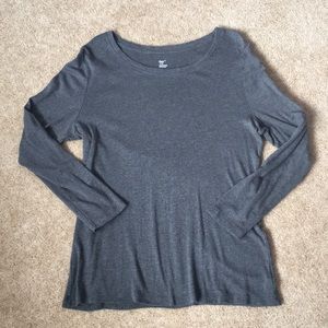 Gap long sleeve gray T-shirt XL